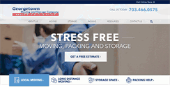 Desktop Screenshot of georgetownmoving.com